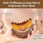 Lymphatic Contour Face Brush, Lymphatic Face Brush, Lymphatic Drainage Brush - Image 2