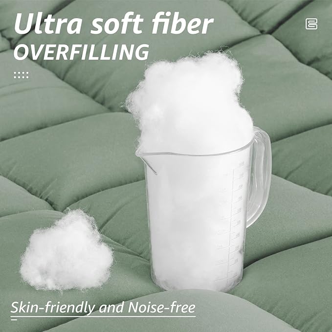 HYLEORY All Season California King Size Bed Comforter - Image 3