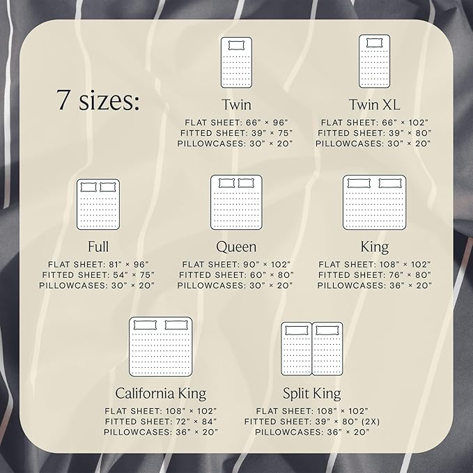 LuxClub 4 PC Queen Size Sheet Set, Breathable Luxury Bed Sheets, Deep Pockets - Image 7