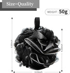 FARMOGA Bath Loofah Sponge Back Scrubber Shower Sponge Soft Mesh Exfoliator - Image 2