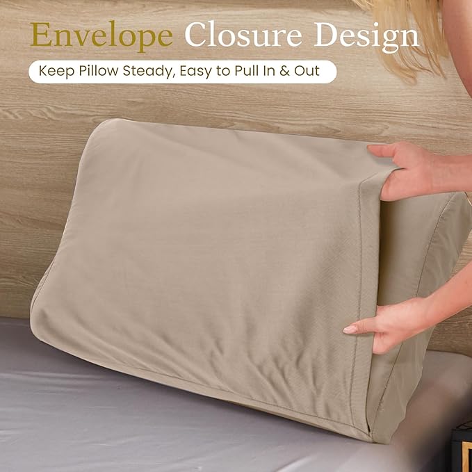 Cooling Pillowcase for Contour Pillow- Rayon Derived from Bamboo Contour - Image 5