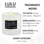 Lulu Candles | White Jasmine & Green Tea | Luxury Scented Soy Jar Candle | Hand - Image 3