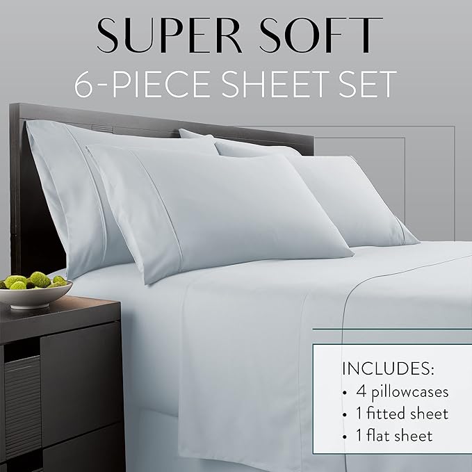 Danjor Linens Bed Sheet Set Full Size - Image 2