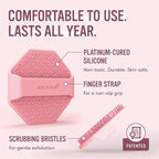 Sud Scrub® Antimicrobial Silicone Face Scrubber, 1 Pack, Gentle Face Exfoliator - Image 4