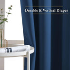 NICETOWN Blackout Window Curtains 72 inches Long, Thermal Insulated Grommet - Image 5