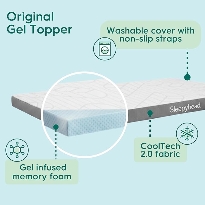 Sleepyhead Twin 3 Inch Mattress Topper - Image 3