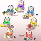 Inspireyes Chakra Candles Set of 7, Meditation Crystal Scented Candles Gift Set - Image 4
