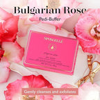 Spongellé Bulgarian Rose Pedi Buffer Bath Sponge | Exfoliating Foot & Heel - Image 2