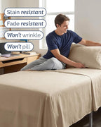 Twin XL 4 Piece Sheet Set - Image 5