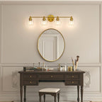 VONLUCE Bathroom Light Fixtures, 4-Light Vanity Light - Image 7