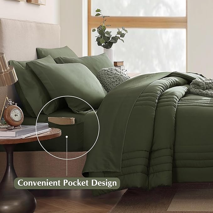 Monbix Twin XL Size Comforter Set - Image 4