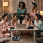 Hoteam 24 Pcs Spa Party Favors Supplies 6 Spa Headband 6 Plush Sleep Eye Mask 6 - Image 6