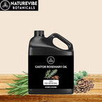 Naturevibe Botanicals Castor Rosemary Oil 32 Ounces | 100% Pure and Natural | - Image 8