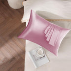 100% Silk Pillow Cases 2 Pack, Mulberry Silk Pillowcase - Image 3