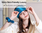 Fleur&Yang Silk Sleep Mask, Adjustable Blackout Sleeping Mask - Image 4