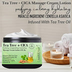 Essentially KateS Tea Tree 2.5% Body Cream Massage Lotions 4 oz, Infused - Image 3
