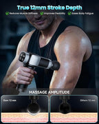 Massage Gun Deep Tissue, Portable Percussion Electric Muscle Massager - Image 6