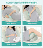 Pregnancy Pillow Cooling for Sleeping, Detachable and Adjustable Double-Sided - Image 3