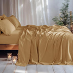 LBRO2M 100% Pure Linen Sheet Set Deep Pocket Up to 16" Bed Sheets Sets - Image 4