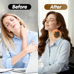 Siasoo Neck Massager With Heat-Wireless Portable Shiatsu Neck and Shoulder Deep - Image 6