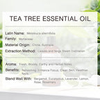Tea Tree Essential Oil 100ML, 100% Pure Natural Tea Tree Oil - Image 7