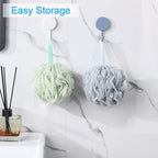 AmazerBath Loofah Sponge 60g/Piece, Exfoliating Bath Sponge Body Scrubber - Image 7