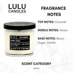 Lulu Candles | Sugared Pecans | Luxury Scented Soy Jar Candle | Hand Poured in - Image 2
