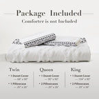 Oli Anderson Boho Duvet Cover Set Twin Size, Durable and Super Soft Duvet Covers - Image 5