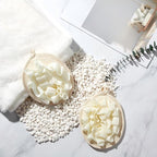 Boao 3 Pcs Bath Shower Pouf Sponge Mesh Pouf Shower Ball Exfoliating Body - Image 2
