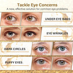 Gold Cucumber Under Eye Patches - Image 3