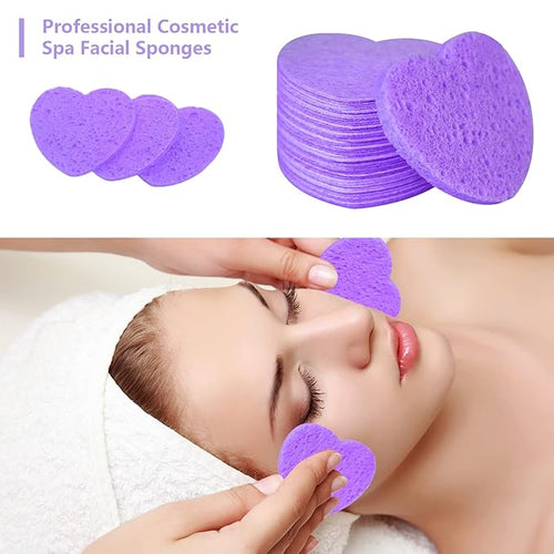 100-Count Compressed Facial Sponges - Image 2