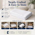 evoLive 100% Rayon Derived from Bamboo Cooling Breathable Body Pillow - Image 9