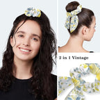 Scrub Cap with Hair Scrunchy, Ponytail Holder Surgical Cap - Image 5