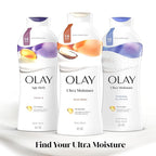 Olay Body Wash for Women, Ultra Moisture, 24hr Moisturizing, Hydrating & - Image 7