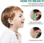 Kids Swimming Ear Plugs, 3 Pairs Waterproof Reusable Silicone Child Swim - Image 4