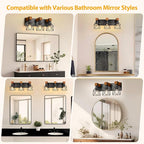 3-Light Farmhouse Vanity Lights - Image 6