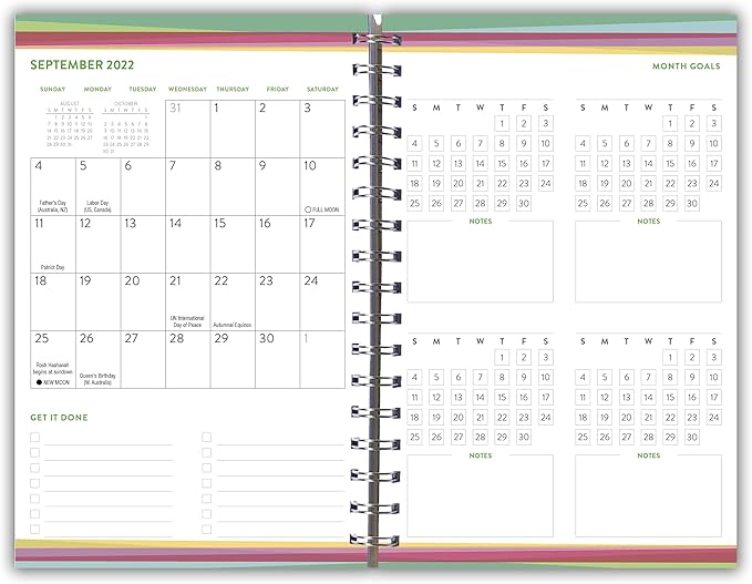 Goal Getter 2023 Weekly and Monthly Planner, 16-Month Lifestyle Planner: - Image 2