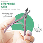 Professional Cuticle Trimmer Nail Cuticle Cutter Stainless Steel Cuticle Nippers - Image 4