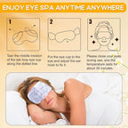 XPCARE 32 Pack Steam Eye Masks for Dry Eyes, SPA Warm Sleep Eye Mask, - Image 4