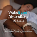 Homedics WakeBand Silent Vibrating Alarm Wristband, Ultra-Light Comfortable - Image 2