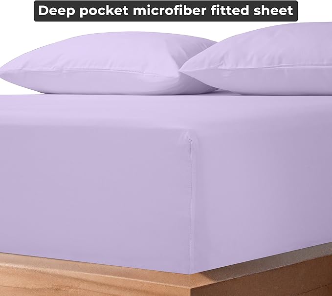 Royale Linens Fitted Sheet Full - Image 6