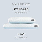 Tempur-Pedic TEMPUR-Cloud® + Cooling Pillow, King - Image 12