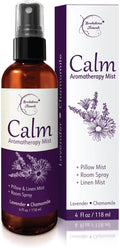 Calm Aromatherapy Mist with Lavender & Chamomile Essential Oil. Natural Sleep & by BrookethorneNaturals