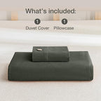 JELLYMONI Cotton Duvet Cover Twin Size - Image 8