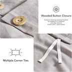 DAPU Linen Duvet Cover Set - Image 3