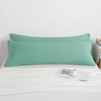 NTBAY Microfiber Body Pillowcase Set, 20x54 Inches, Mint Green, Fade Resistant - Image 4