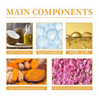 2 Pcs Turmeric Facial Cleanser, Glow Wash Turmeric Face Wash - Image 4