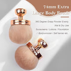 2 Pack additional Large Body Makeup Brush - Image 3