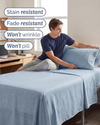 Twin XL 4 Piece Sheet Set - Image 5