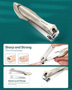 MR.GREEN 8-in-1 Manicure & Pedicure Set – Professional German Stainless Steel - Image 3